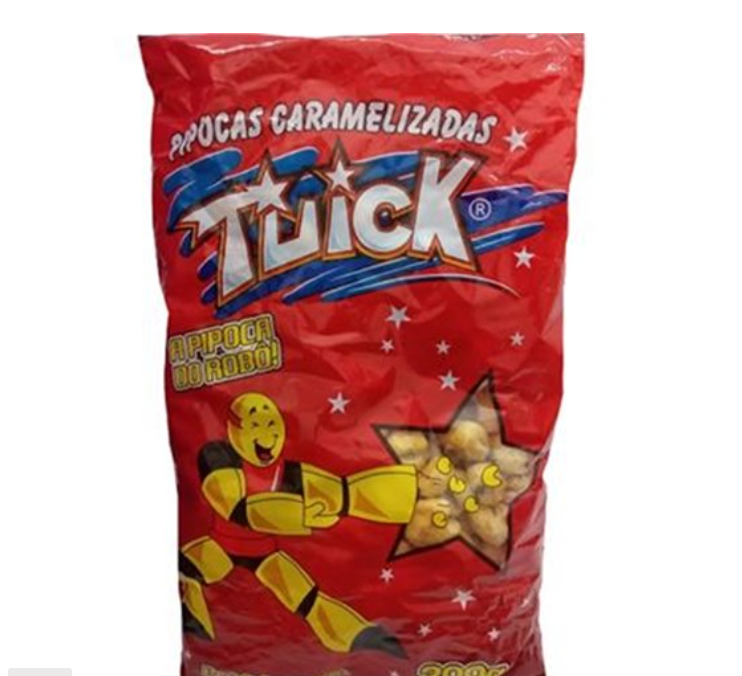 PIPOCA CARAMELIZADA TUICK 50 GR