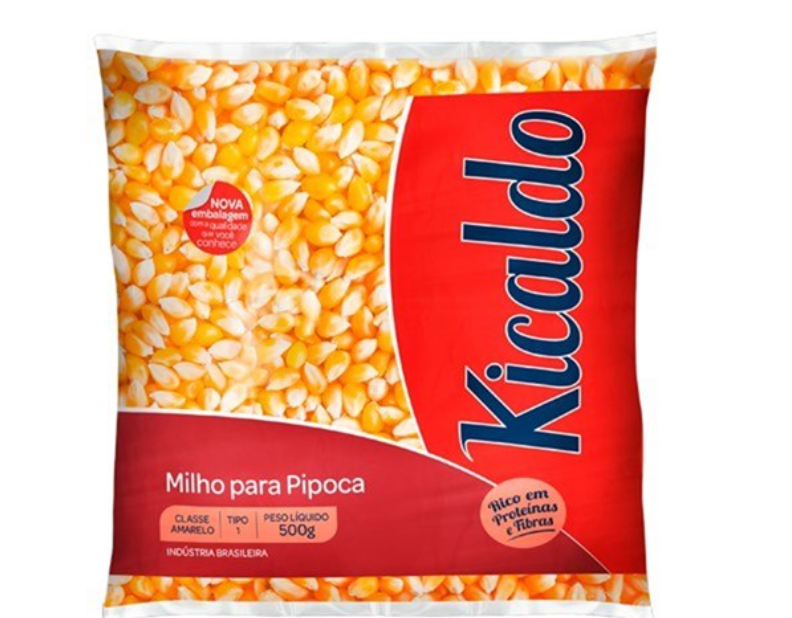 MILHO PIPOCA KICALDO 500G