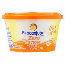 MANTEIGA PIRACANJUBA ZERO LACTOSE 200G