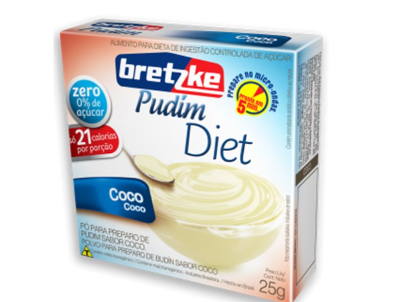 PO P/PUDIM BRETZKE DIET COCO 25G