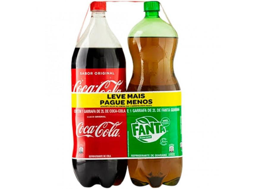 COCA COLA E FANTA 2L