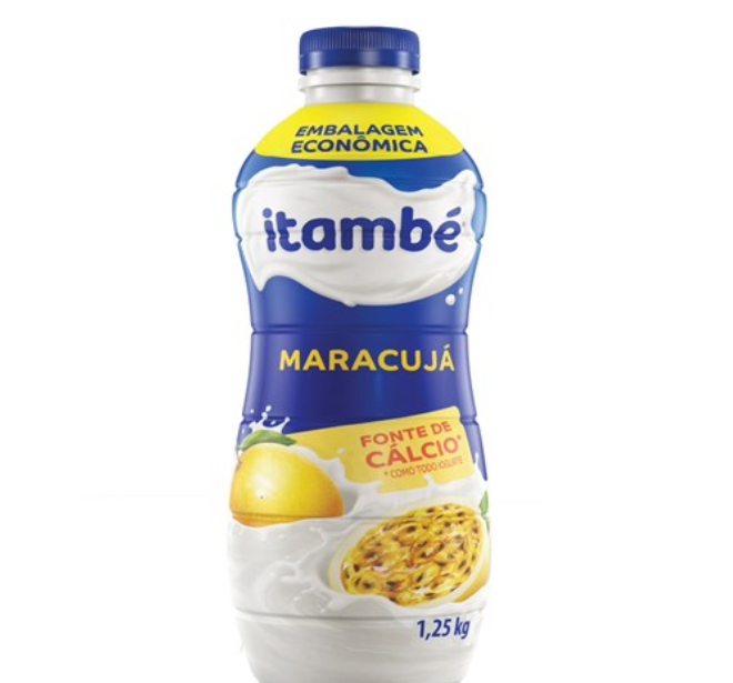 IOGURTE SABOR MARACUJÁ ITAMBÉ 1,250