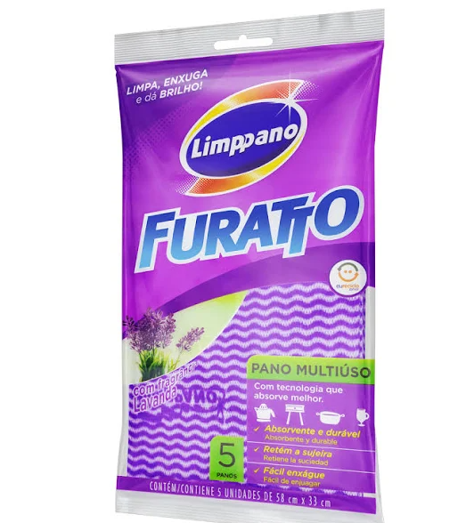 PANO MULTIUSO FURATTO LAVANDA LIMPPANO