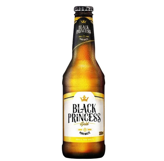 CERVEJA BLACK PRINCESS GOLD PURO MALTE LONG NECK 330ML