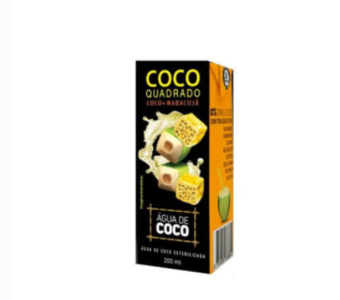 AGUA DE COCO QUADRADO MARACUJA 200ML