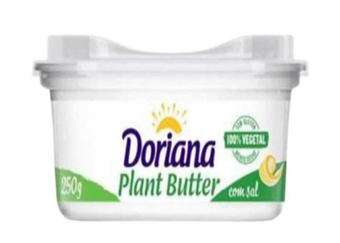 MARGARINA COM SAL PLANT BUTTER DORIANA 250G