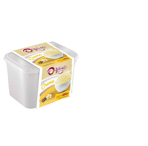 SORVETE VIVOLI CREME 2 L