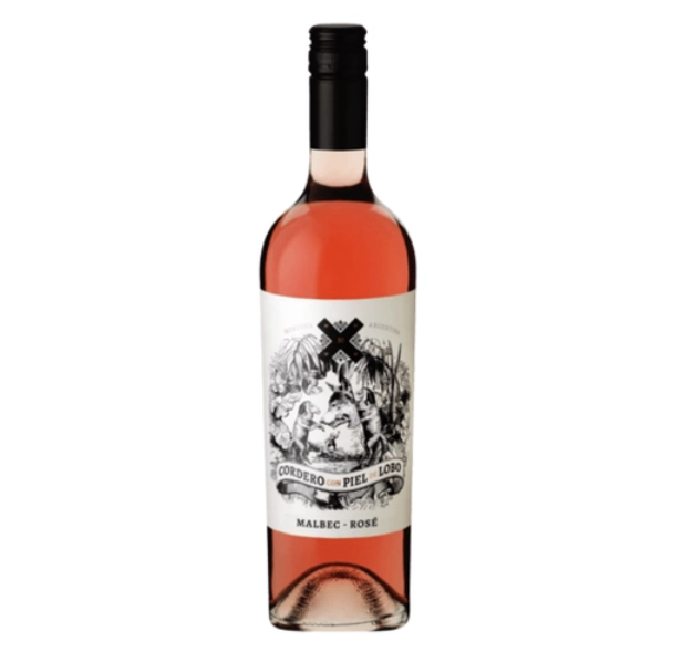 VINHO ARGENTINO CORDERO CON PIEL DE LOBO ROSÉ MALBEC