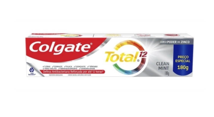 COLGATE TOTAL 12 CLEAN MINT CREME DENTAL 180G