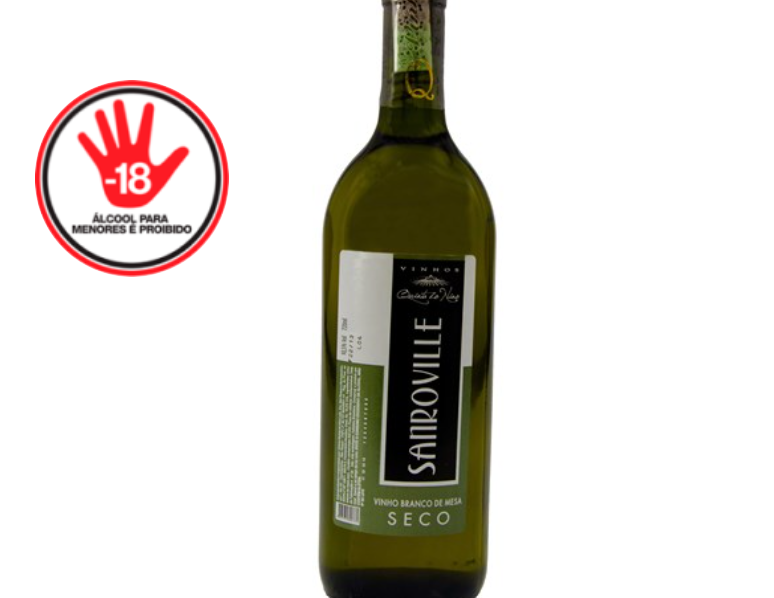 VINHO BRANCO DE MESA SECO SANROVILLE