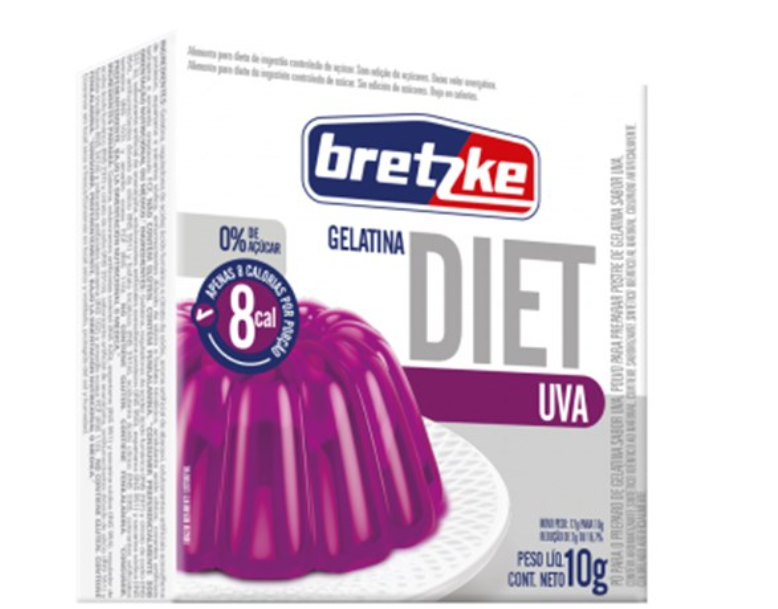 GELATINA PO BRETZKE DIET UVA 10G