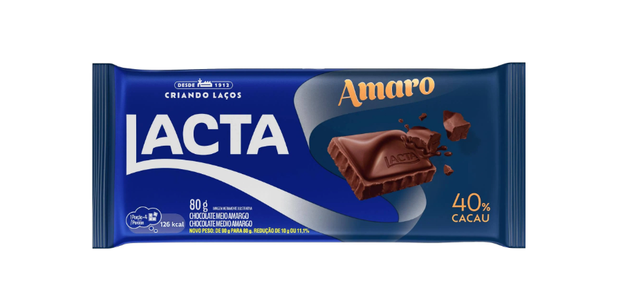 Chocolate Branco Lacta Laka Oreo 80g