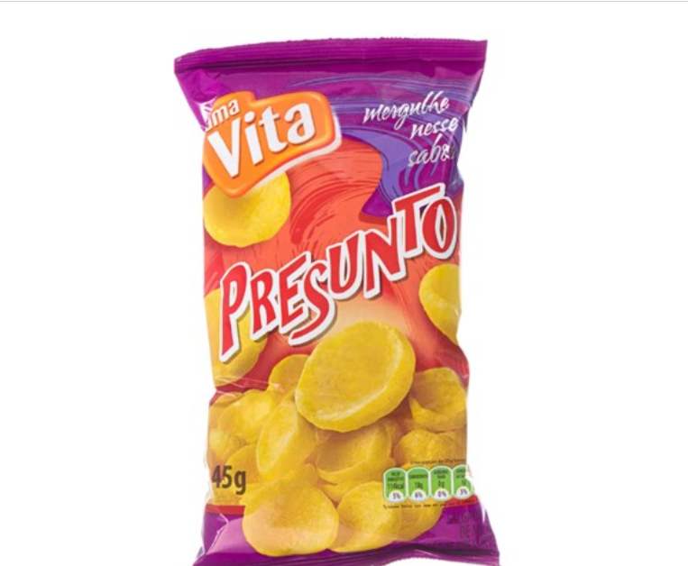 SALGADINHO SABOR PRESUNTO 45G