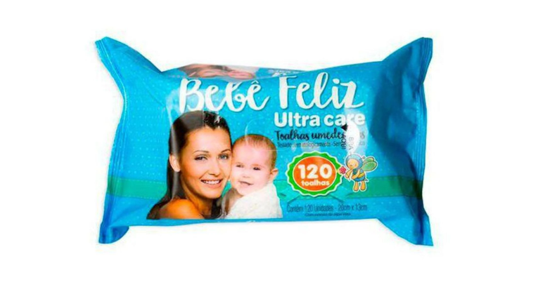 TOALHINHAS UMED BEBE FELIZ CARE C/120