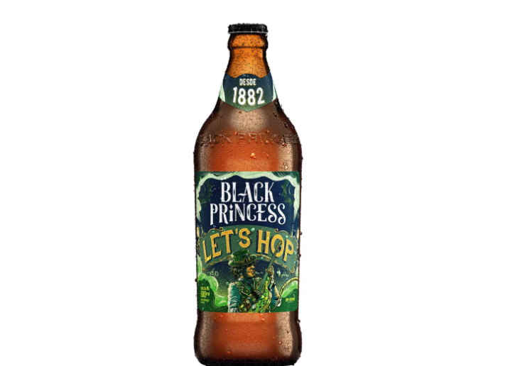 CERVEJA BLACK PRINCESS IPA 600ML