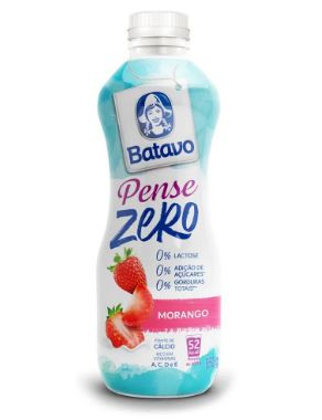 BEBIDA LÁCTEA BATAVO PENSE ZERO MORANGO 850G