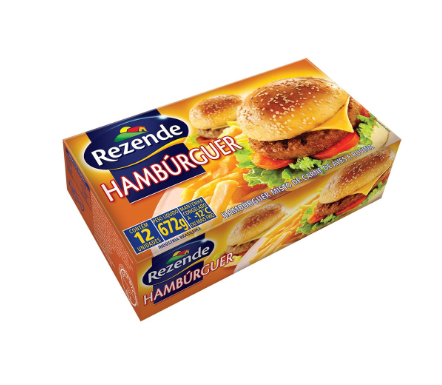 HAMBURGUER REZENDE 672G BOVINO/ AVES