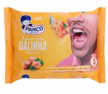 MACARRÃO INSTANTÂNEO PANCO GALINHA 75G