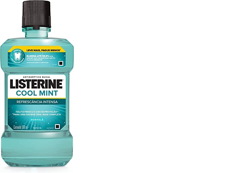 ENXAGUANTE BUCAL LISTERINE REFRESCANCIA INTENSA 500 ML