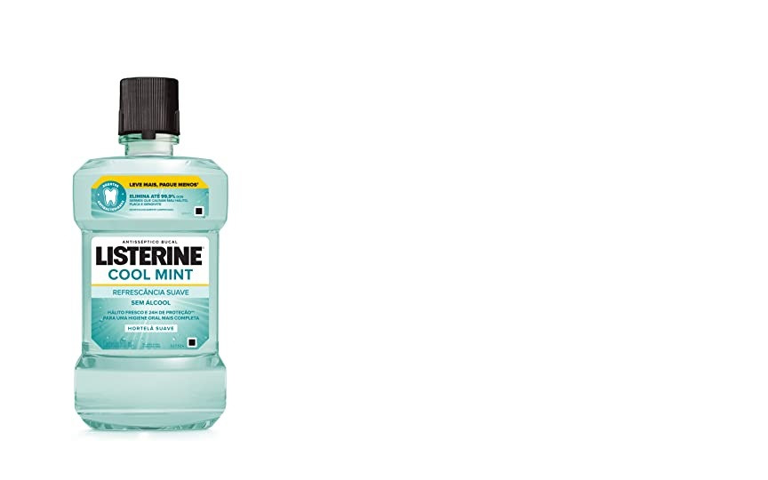 ENXAGUANTE BUCAL LISTERINE REFRESCANCIA SUAVE 500 ML