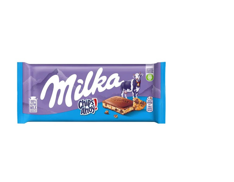 CHOCOLATE MILKA CHIPS AHOY 100 G