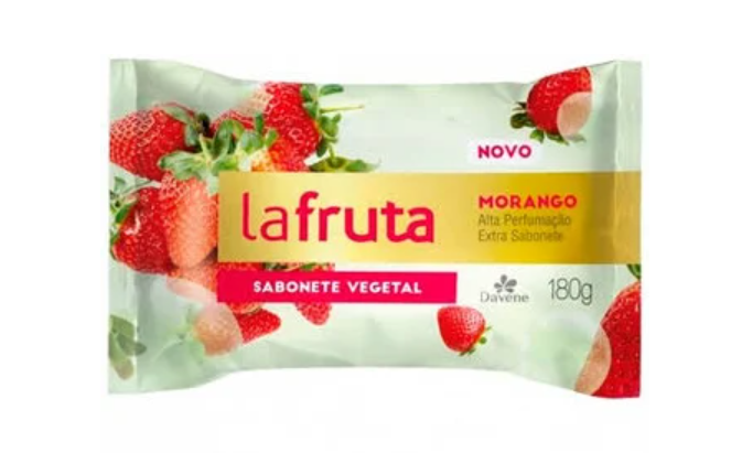 SABONETE LA FRUTA MORANGO 180GR