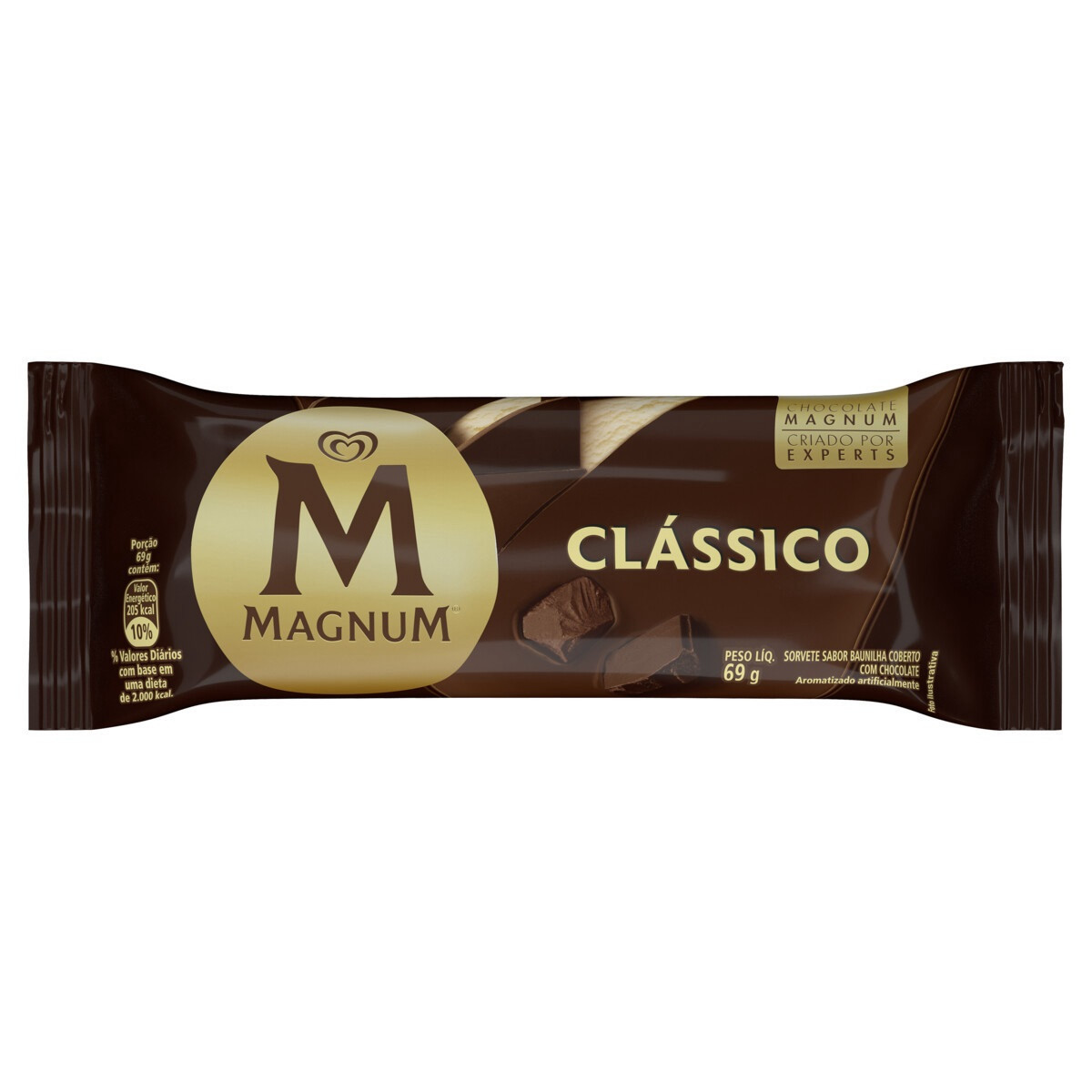 SORVETE KIBON MAGNUM CLASSICO 69 G