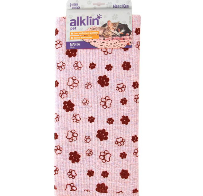 MANTA ALKLIN PET ROSA UN