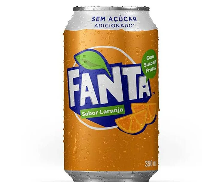 REFRIGERANTE FANTA LARANJA LIGHT 350ML