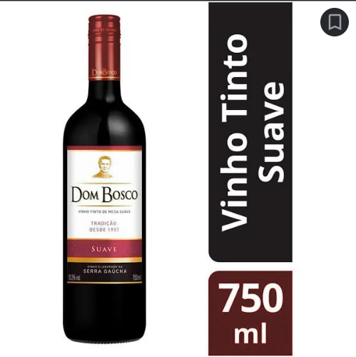 VINHO DOM BOSCO MENDOZA 750ML TTO SUAVE