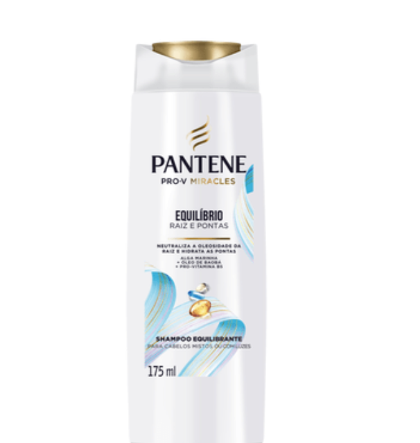 SHAMPOO PANTENE EQUILIBRIO RAIZ E PONTAS 175ML