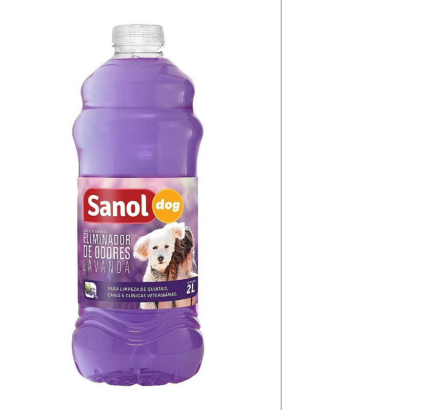 DESINFETANTE SANOL DOG ELIMINA ODOR LAVANDA 2 L