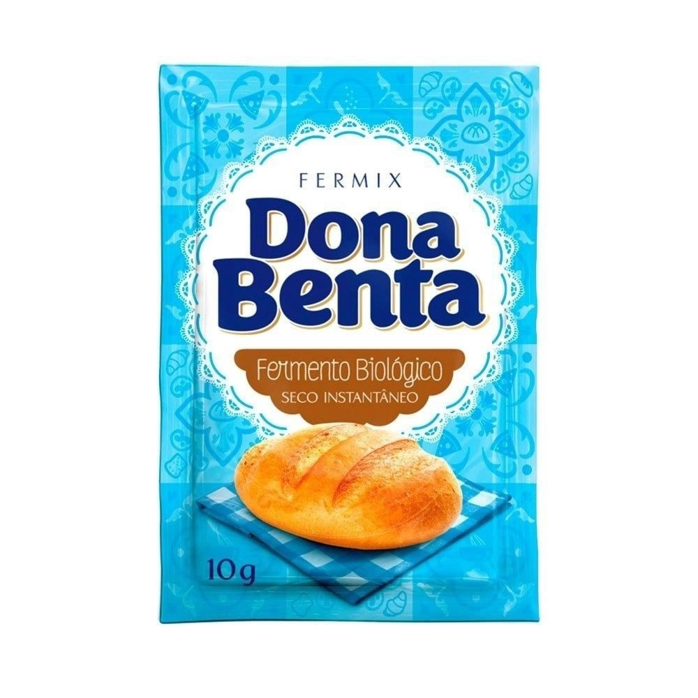 FERMENTO EM PÓ DONA BENTA FERMIX 10 G