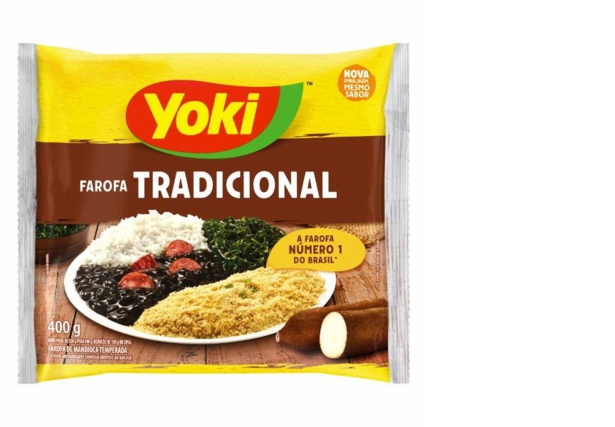 FAROFA DE MANDIOCA YOKI TRADICIONAL 400 G