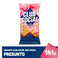 BISCOITO CLUB SOCIAL PRESUNTO 141G