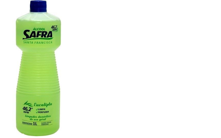 ALCOOL LIQUIDO SAFRA EUCALIPITO 46,2° INPM 1 L