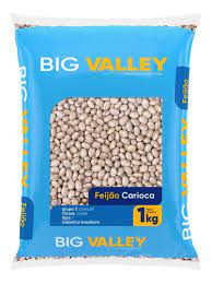 FEIJAO BIG VALLEY 1KG CARIOCA