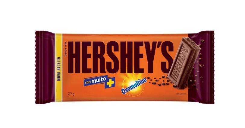 CHOCOLATE HERSHEYS OVOMALTINE 77G