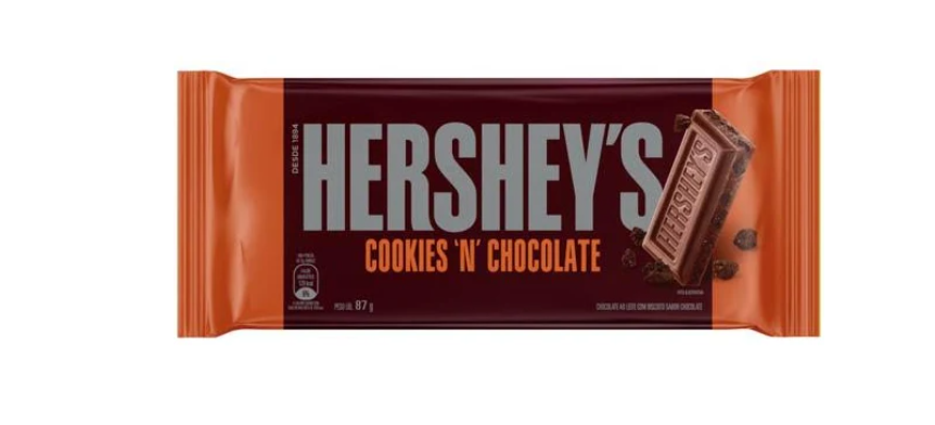 CHOCOLATE HERSHEYS 87G COOKIES CHOCOLATE