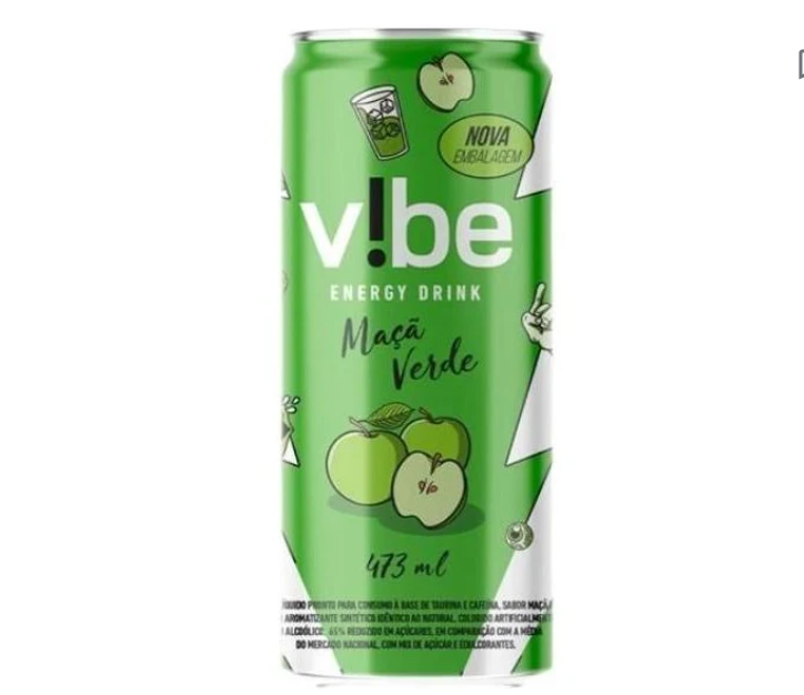 VIBE ENERGY 473ML MACA VERDE