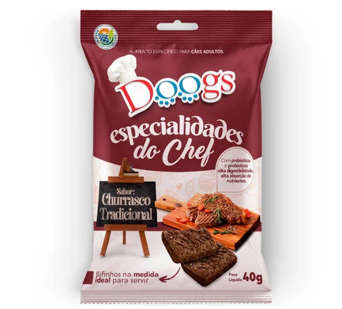 BIFINHO DOOGS ESP CHEF 40g CHURRASCO TRAD