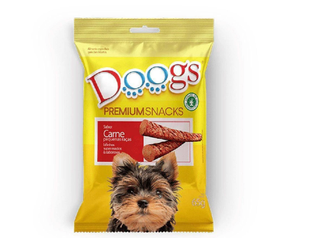 BIFINHO DOOGS PALITO CARNE PARA CÃES RAÇAS PEQUENAS - 65 G