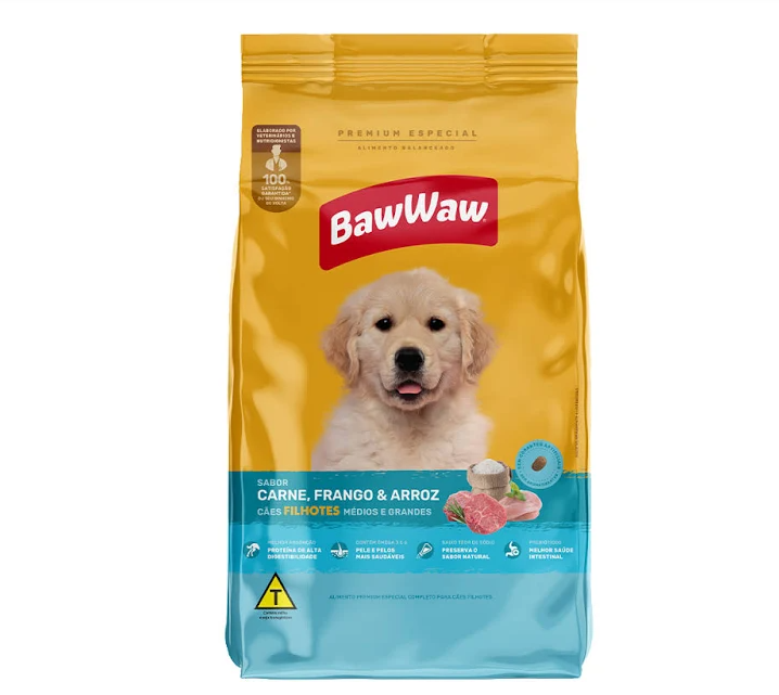 RACAO BAWWAW FILHOTES 900G