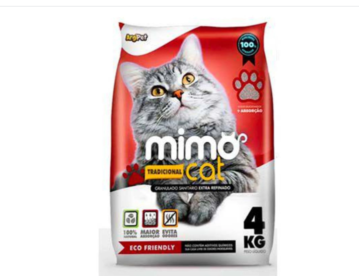 Areia P/Gatos Mimocat 4kg