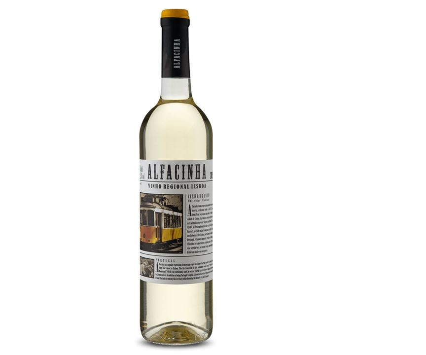 VINHO PORTUGUES ALFACINHA LISBOA BRANCO 750 ML