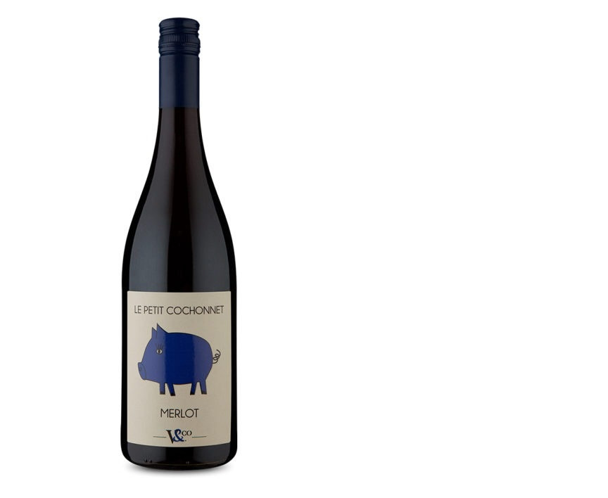 VINHO FRANCES LE PETIT COCHONNET MERLOT 750 ML