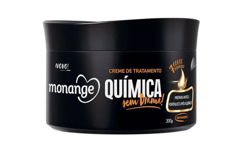 CREME TRATAMENTO MONANGE QUÍMICA SEM DRAMA - 300G