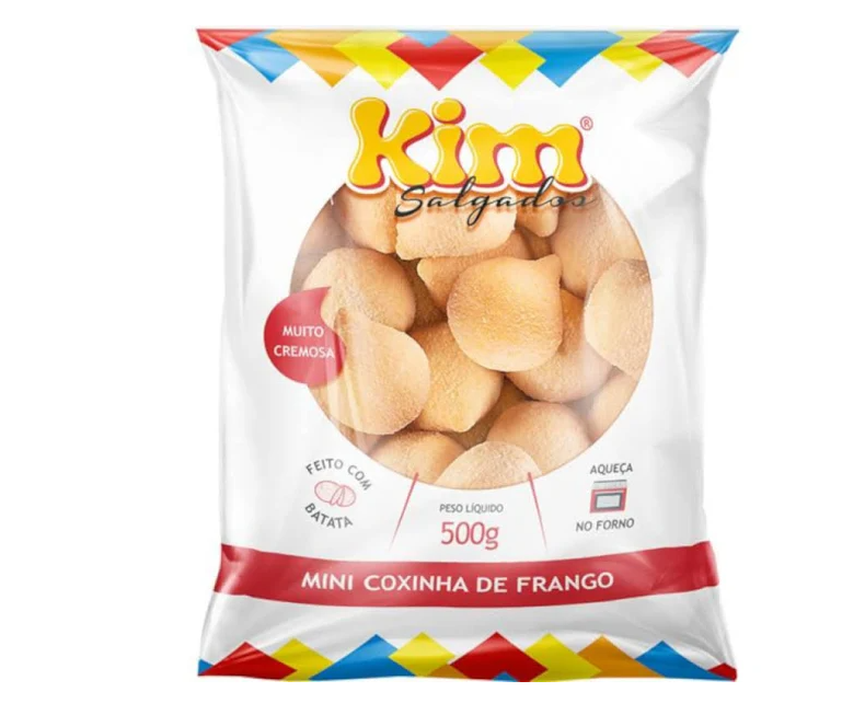 MINI COXINHA DE FGO (KIM) 500G