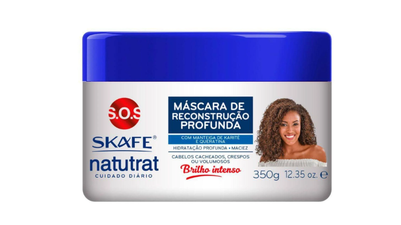 MÁSCARA RECONSTRUÇÃO PROFUNDA NATUTRAT SOS CUIDADO 350G