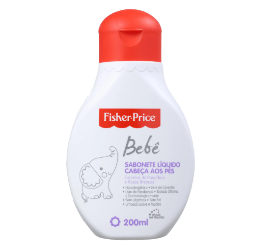 SABONETE LIQUIDO CABEÇA AOS PÉS BEBÊ 200ML